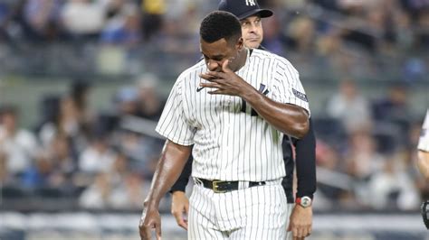 Yankees pitcher Luis Severino exits in 5th inning against Brewers with left side injury