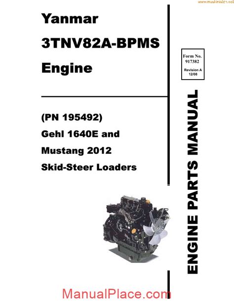 Yanmar 3tnv82a bpms motor teile handbuch. - Perkins 404c 22 404c 22t diesel engine full service repair manual.