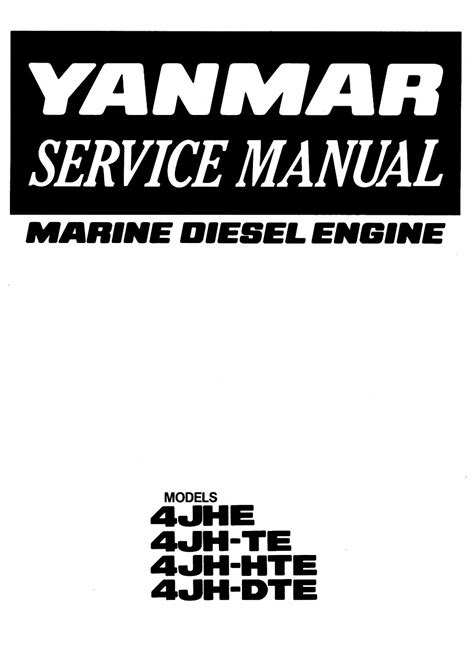 Yanmar 4jh series marine diesel engine complete workshop repair manual. - Duitsche verkeerspolitiek en nederlandsche belangen ....