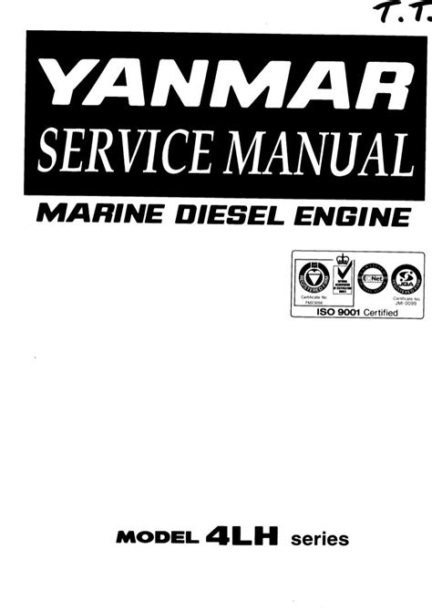 Yanmar 4lh te hte dte ste manuale di riparazione per motori diesel marini diesel. - Sem kő, sem bronz, sem vászon.