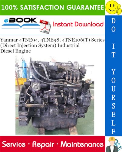Yanmar 4tne94 4tne98 4tne106 4tne106t diesel engine workshop service manual. - Guida alla posa per donne nude.