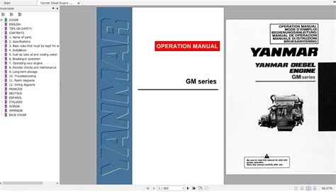 Yanmar Diesel Engine Technical Manual