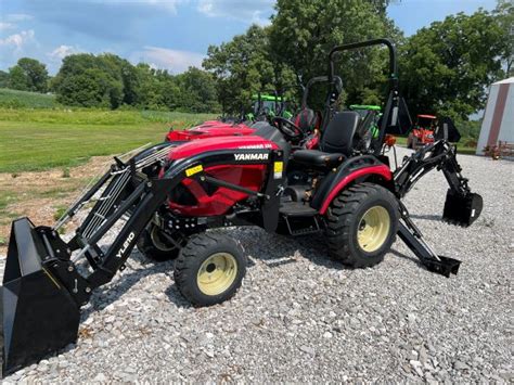 Yanmar b65 backhoe specs.  Equip your YANMAR tractor with backhoe attachments for reliable...
