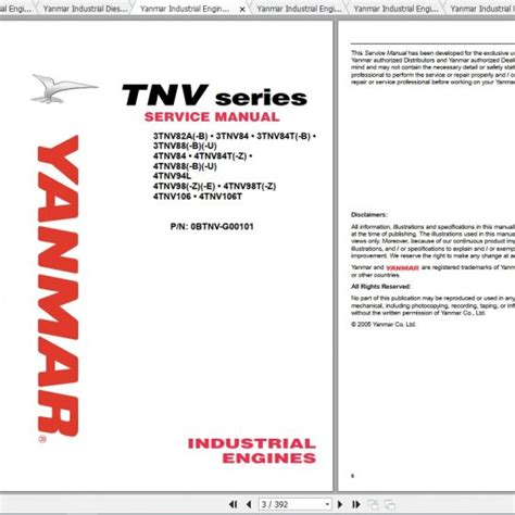 Yanmar industrial engine tnm series operation manual. - Bhs stage 2 study guide success in stages series.