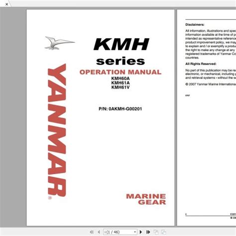 Yanmar kmg marine generator service repair manual. - Parts manual 519 new holland spreader.