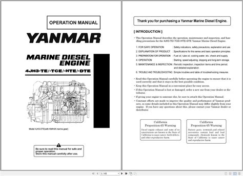 Yanmar marine diesel engine 4jh3 te 4jh3 tce 4jh3 hte 4jh3 dte bedienungsanleitung download. - Manual for a renault espace wiring diagram.