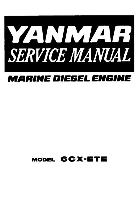 Yanmar marine diesel engine 6cx ete service repair manual. - Crimes et les délits du code pénal.