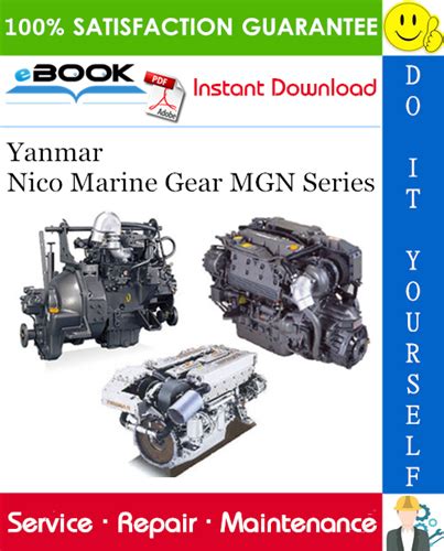 Yanmar nico marine gear mgn series service repair manual instant download. - Mccormick cx 100 manuale di riparazione.