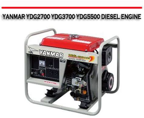 Yanmar ydg2700 ydg3700 ydg5500 diesel engine repair manual. - Cateye tomo xc cc st200 manual.