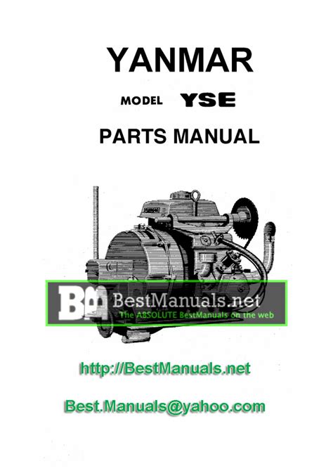 Yanmar yse8 yse12 marine diesel engine operation manual. - Obra de jorge treviño en tres años de gobierno..