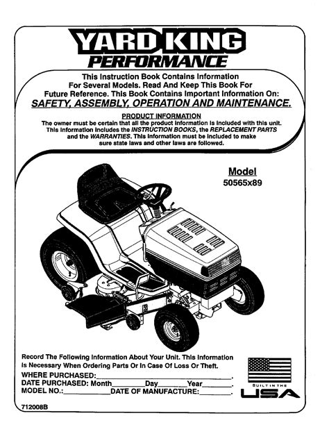 Yard king lawn mower owners manual. - Piaggio beverly 400 ie service repair manual.