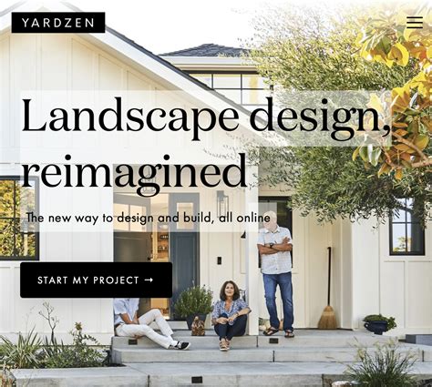Yardzen reviews. Fully custom landscaping and hardscaping design for your yard with hand-selected plants, trees, and materials. Custom exterior paint and trim color selection. Siding, stucco, shingles, or resurfacing of your exterior walls. New shutter selection. New windows and exterior door selection. 