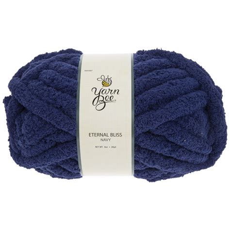  Yarn Bee Black Yarn for Knitting & Crocheting – Jumbo Eternal  Bliss Yarn Skein – Thick Knitting Polyester Yarn - Soft Chunky Yarn for  Crocheting Blankets, Afghans, Hats, & More –