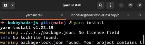 Yarn build error command build not found javascript github
