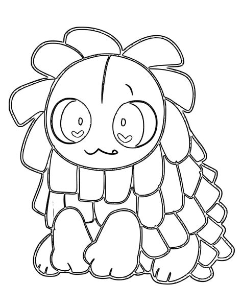Yarnaby Coloring Page