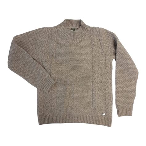 Yarra Trail Double Cable Knit In Beige MYER