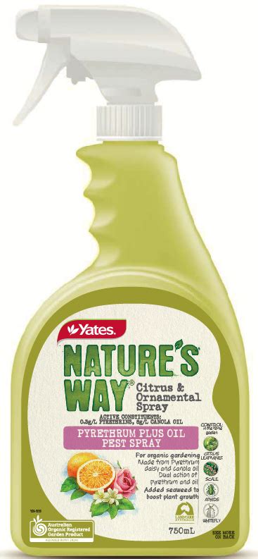 Yates 750ml Nature\u0027s Way Citrus And Ornamental Spray