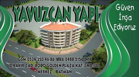 Yavuzcan yapı Batman/merkez YouTube. 