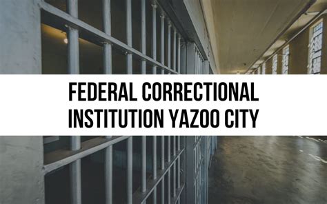 Yazoo city correctional facility.  It is All visiting at this facility has b...