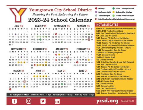 Ycsd Calendar
