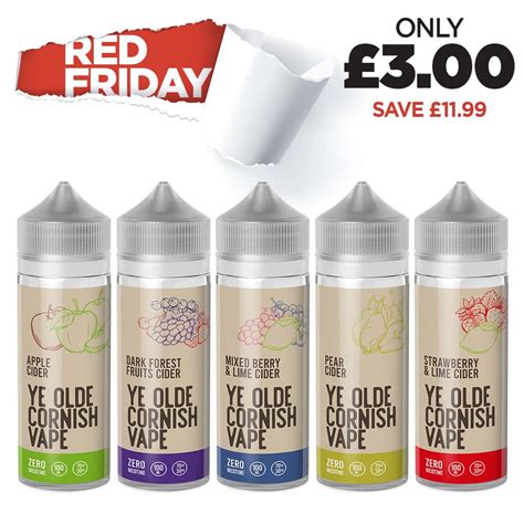 Ye Olde Cornish Vape - Vape Shop UK RED Box Vape