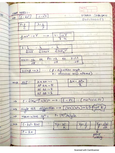 Year 1st Notes Engineering Physics
