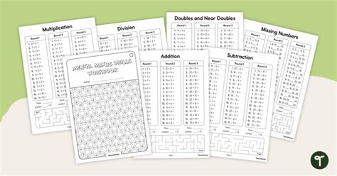 Year 2 Mental Maths Booklets Teach Starter