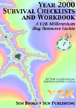 Year 2000 survival checklists and workbook a y2k millennium bug resource guide. - Mitsubishi fg 30 k forklift repair manual.