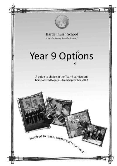 Year 9 Options Information - hardenhuish.wilts.sch.uk