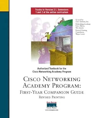 Year Academy Program Networking Companion First Cisco