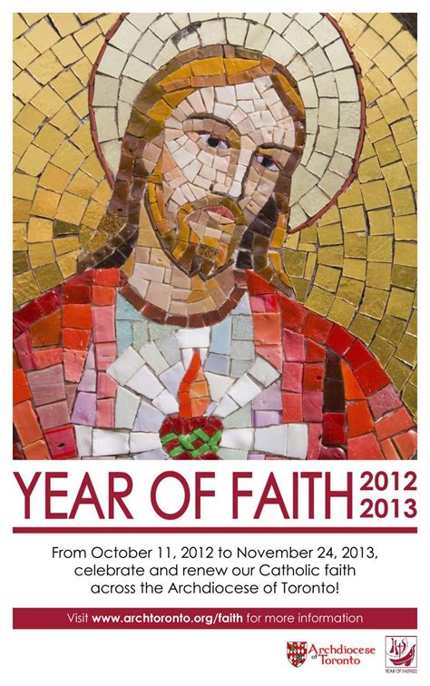 Year of Faith 2012 to 2013