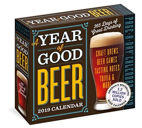Full Download Year Of Good Beer Pageaday Calendar 2019 By Workman Publishing