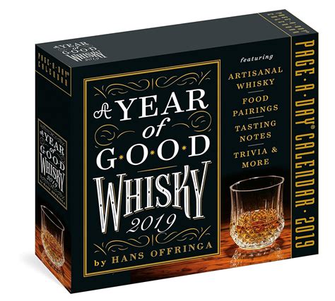 Read Online Year Of Good Whisky Pageaday Calendar 2019 By Hans Offringa
