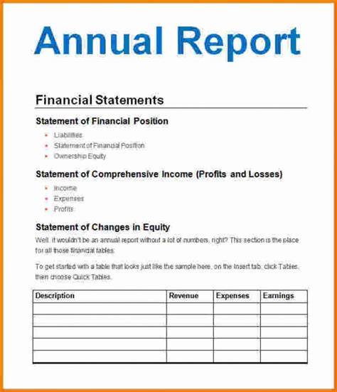Yearly company. An annual report, also known as a yearly statement, showcases the current fiscal state of a company and its financial goals. An annual statement should also issue a comprehensive financial breakdown of the company's past financial year. By law, publicly traded companies are required to issue annual financial statements to keep their ... 