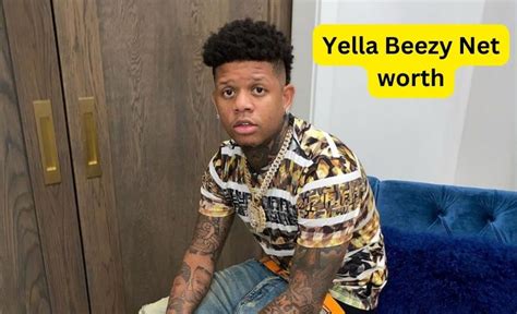 Sep 12, 2022 - Yella Beezy is an American rapper and songwriter from Dallas, Texas, with a net worth of $3 million. He rose to fame with the release of his