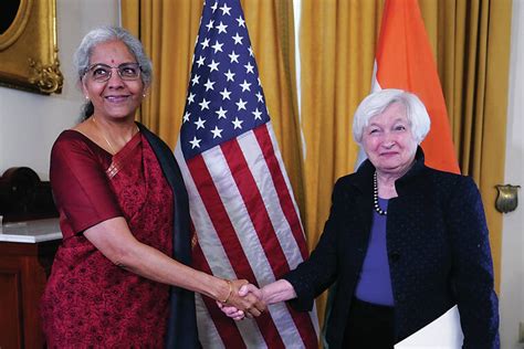 Yellen visits India again to promote closer ties and tackle global economic problems