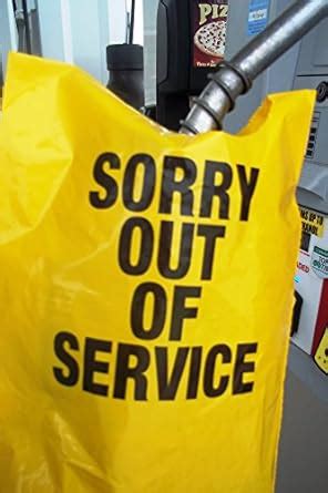 Yellow Out of Service Bags for Fuel Pumps, 24 Per …