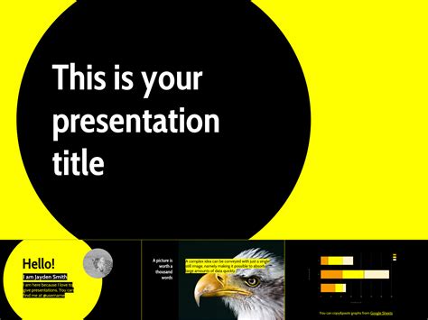 Yellow Slides Template