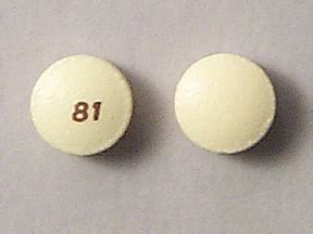Yellow round pill 81. Pill with imprint I 81 is White, Round and has been identified as Amlodipine Besylate and Olmesartan Medoxomil 5 mg / 20 mg. It is supplied by Micro Labs Limited. Amlodipine/olmesartan is used in the treatment of High Blood Pressure and belongs to the drug class angiotensin II inhibitors with calcium channel blockers . 