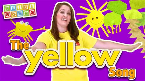 Yellow song. Learn Yellow's Song with this amazing sing along for kids!All you need to know about colour Yellow in one amazing song for kids!Gave fun and learn at the sam... 