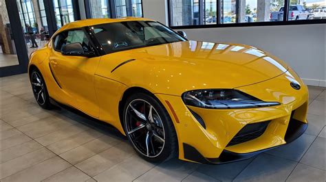 Yellow supra. The price of the 2021 Toyota GR Supra starts at $44,115 and goes up to $55,820 depending on the trim and options. Supra 2.0. Supra 3.0. Supra 3.0 Premium. Supra A91 Edition. 0 $10k $20k $30k $40k ... 
