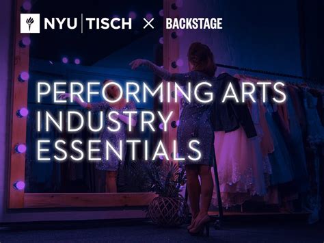 Explore all areas of the performing arts industry with this new 100% online program from faculty at New York University (NYU), and featuring experts from Backstage and leaders from across the industry. Use code Backstage10 …. 