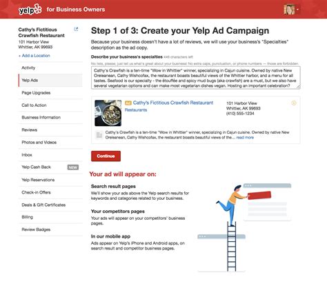 Yelp ads. Today's Top Yelp for Small Business Owners Promo Codes. Up to $100 Off Yelp Ads Orders Over $300 Valid for 6 Months. New Advertisers: Up to $300 in Credit. Total Offers. 7. 