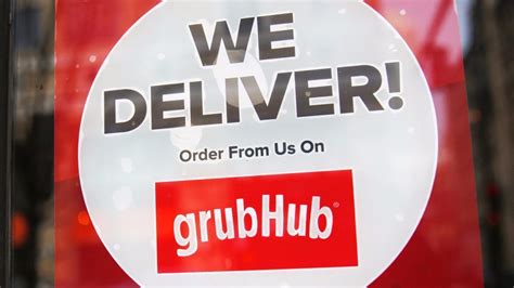 Grubhub logo from 2016 until Just Eat Takeaway acquire