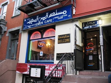 Yemen cafe. Delivery & Pickup Options - 142 reviews of Yemen Cafe "Got introduced to Yemeni food by a Physician I worked with have been going to this place ever since. Try the free tea with its lovely spices, the Haneeth I love lamb, their flat bread hmmm so good" 