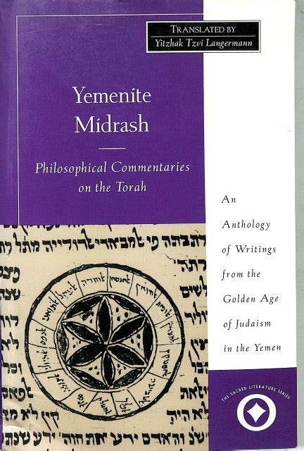 Read Yemenite Midrash Philosophical Commentaries On The Torah By Y Tzvi Langermann