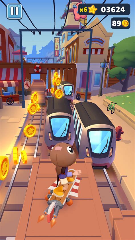 Yeni çekici ekibinle trenleri kandır!Subway surf 2 oyunu ile tren yolunda koşuyorsunuz.