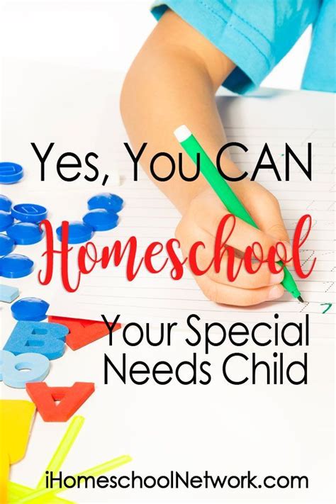 Yes, You Can Homeschool A Child With Special Needs