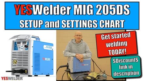 Yeswelder mig-205ds manual. Aluminum MIG Welder Gas MIG / Gasless MIG / Lift TIG / Stick 4-in-1 function Input power:110V & 220V 50/60Hz Advanced IGBT Inverter technology Spool gun compatible Apply to D100/D200 rolls (10 lb.) of MIG wire Intuitive digital display with abundant settings Suitable for welding carbon steel and aluminum Suitable for 0.30 in. & 0.035 in. carbon ... 