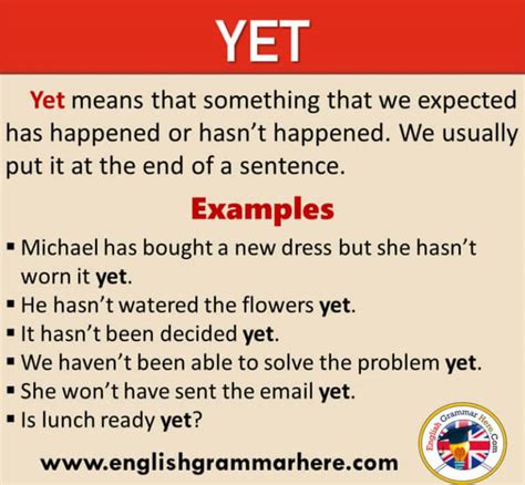 Yet To Start? - englishforums.com